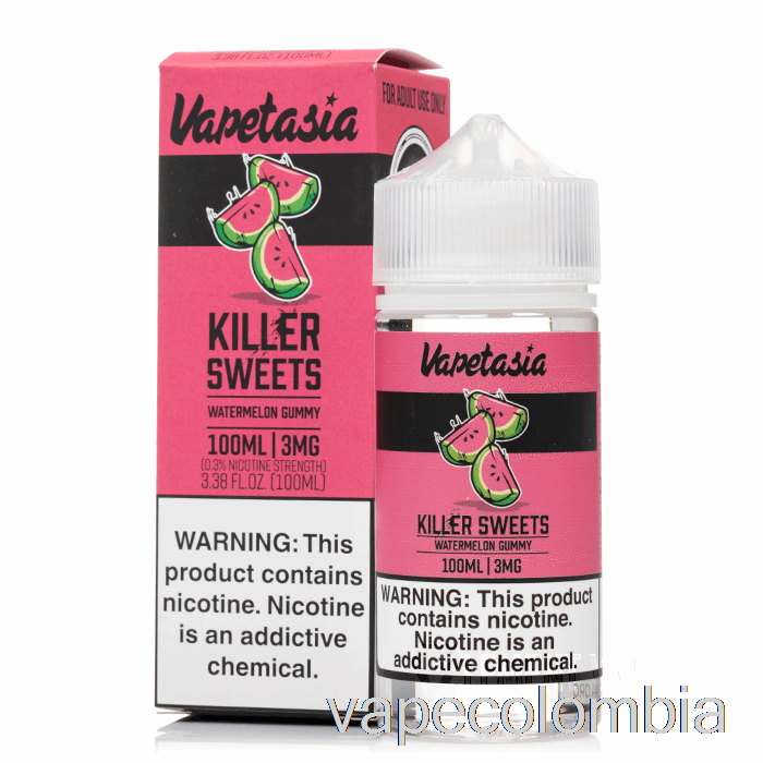 Gominolas Vape Desechables De Sandía - Vapetasia - 100ml 6mg